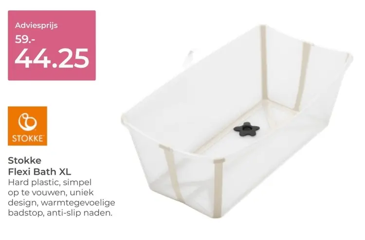 Aanbieding: Flexi Bath XL