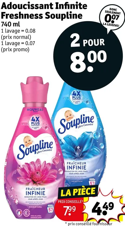 Offre: Adoucissant Infinite Freshness