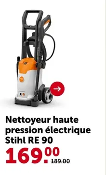 Offre: Nettoyeur haute pression RE90