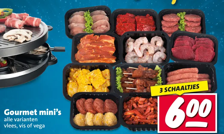 Aanbieding: Gourmet mini's
