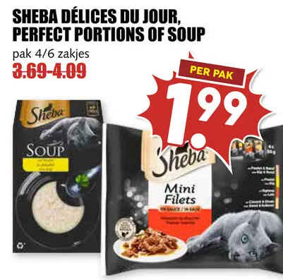 Aanbieding: Délices du jour, perfect portions of soup