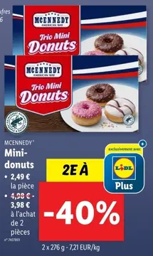 Offre: Mini-donuts