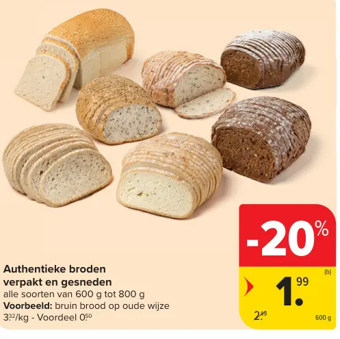 Promotie: Authentieke broden