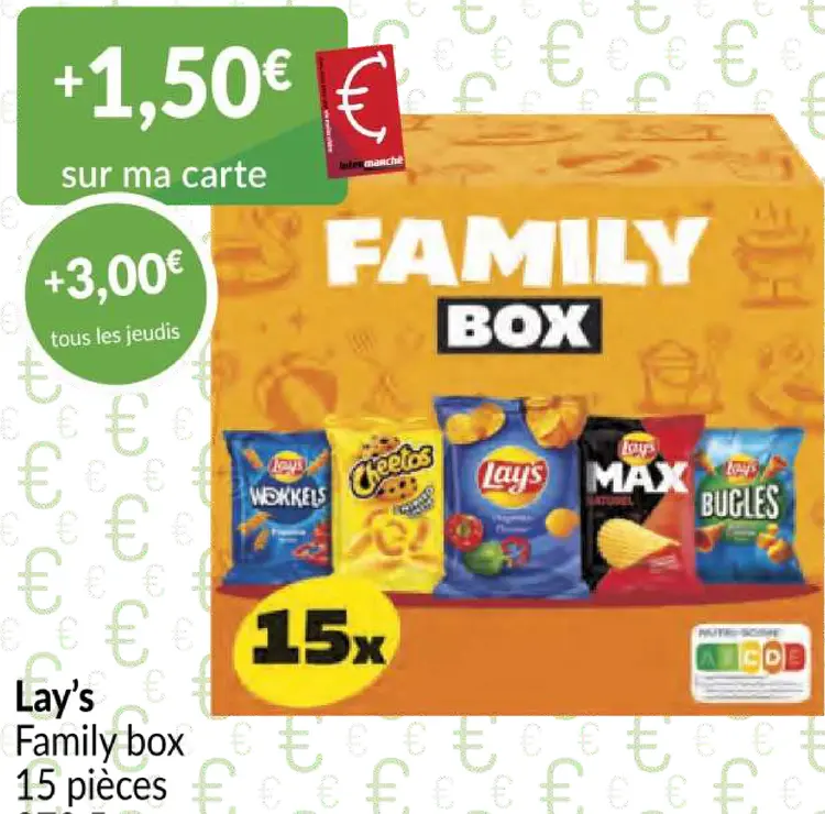Offre: Family box 15 pièces