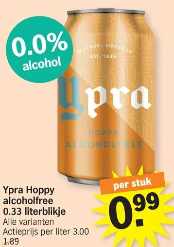 Promotie: Ypra Hoppy alcoholfree