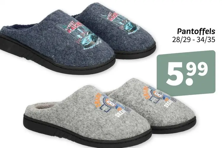 Promotie: Pantoffels