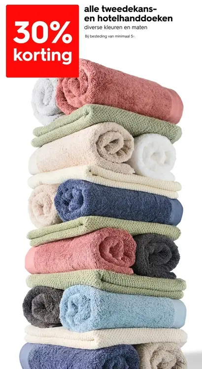 Aanbieding: Alle tweedekans- en hotelhanddoeken