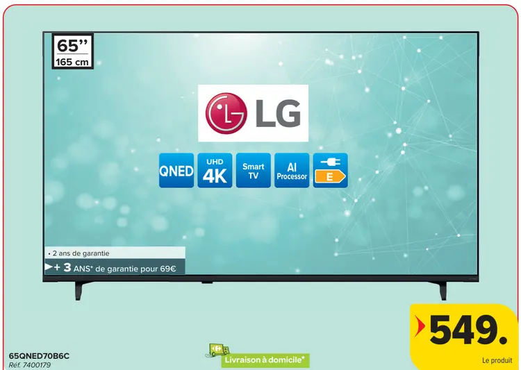 Offre: TV 65QNED70B6C