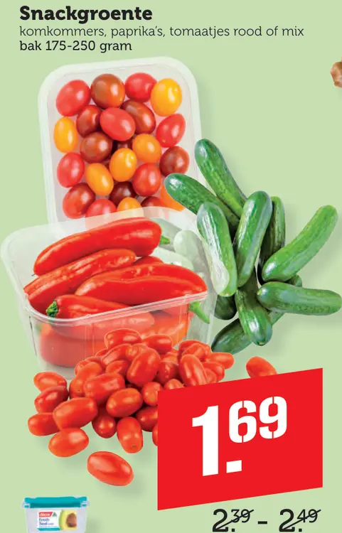 Aanbieding: Snackgroente