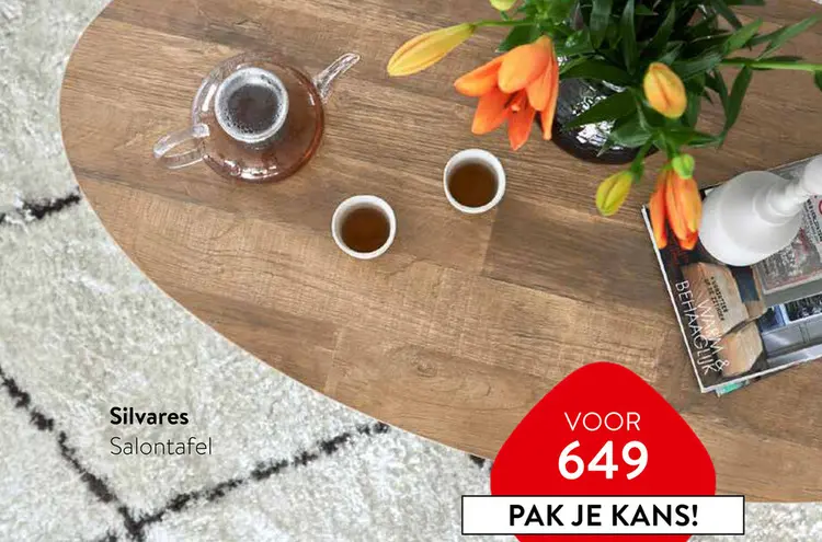 Aanbieding: Silvares Salontafel