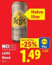 Aanbieding: LEFFE Blond