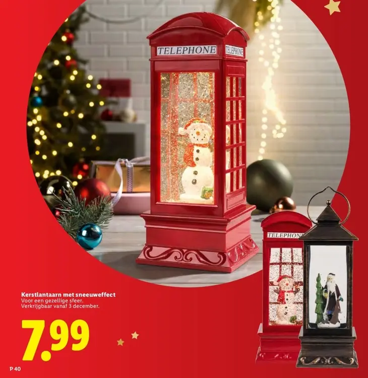 Aanbieding: Sneeuwlantaarn