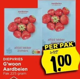 Aanbieding: DIEPVRIES G'woon Aardbeien