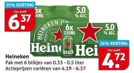 Aanbieding: Heineken