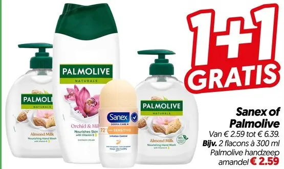 Aanbieding: Sanex of Palmolive