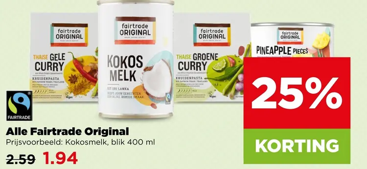 Aanbieding: Alle Fairtrade Original