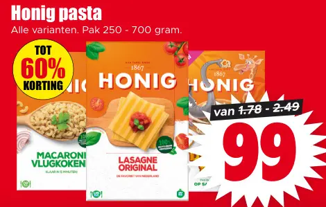Aanbieding: Pasta