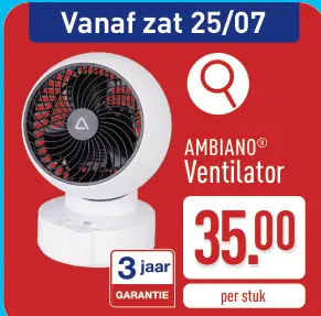 Promotie: Ventilator