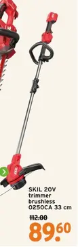 Aanbieding: SKIL 20V trimmer brushless O250CA