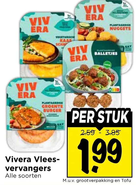 Aanbieding: Vleesvervangers