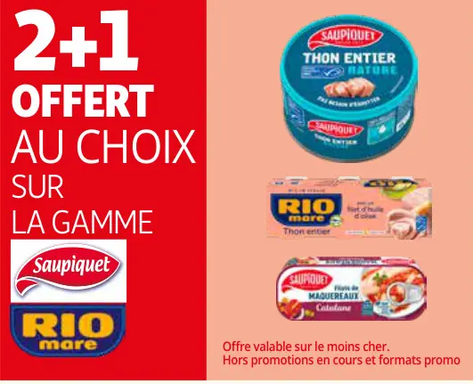 Offre: Thon Entier Nature, Thon Entier, Filets de Ma