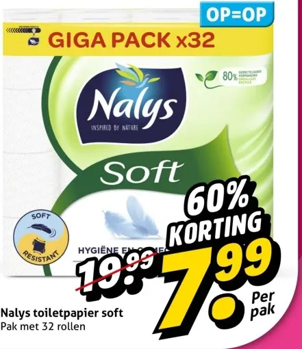 Aanbieding: Toiletpapier soft