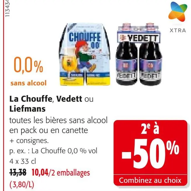 Offre: La Chouffe, Vedett ou Liefmans