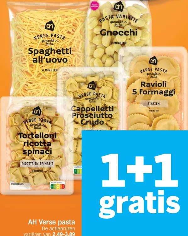Aanbieding: Verse pasta