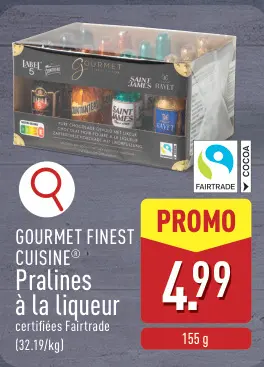 Offre: Pralines à la liqueur