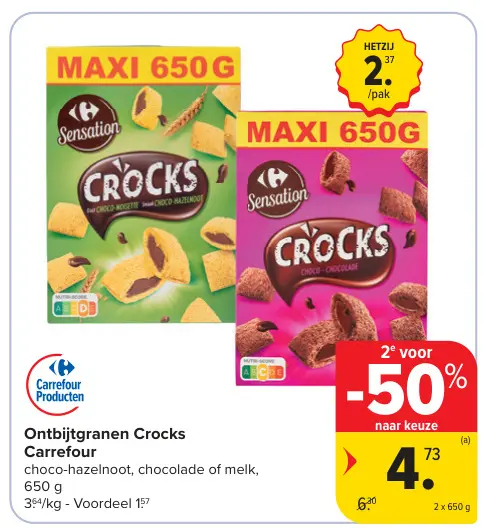 Promotie: Ontbijtgranen Crocks