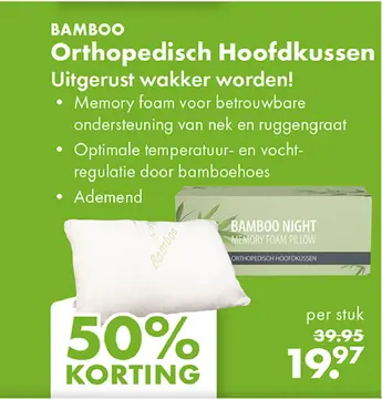 Aanbieding: Orthopedisch Hoofdkussen