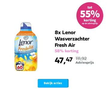 Aanbieding: Lenor Wasverzachter Fresh Air