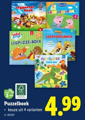 Aanbieding: Puzzelboek
