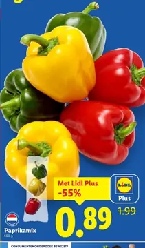 Aanbieding: Paprikamix