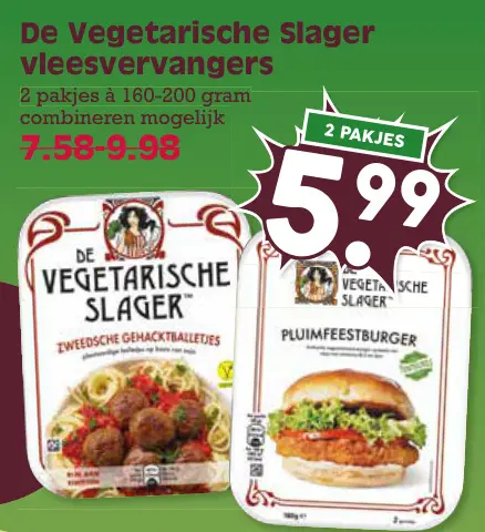 Aanbieding: Vleesvervangers