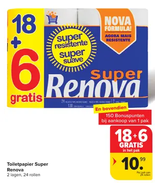 Aanbieding: Toiletpapier Super Renova