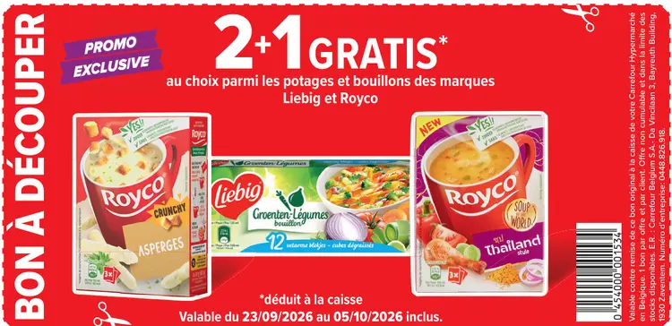 Offre: Potages et bouillons