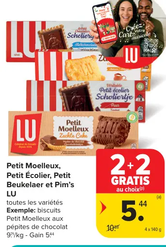 Offre: Petit Moelleux, Petit Écolier, Petit Beukelae