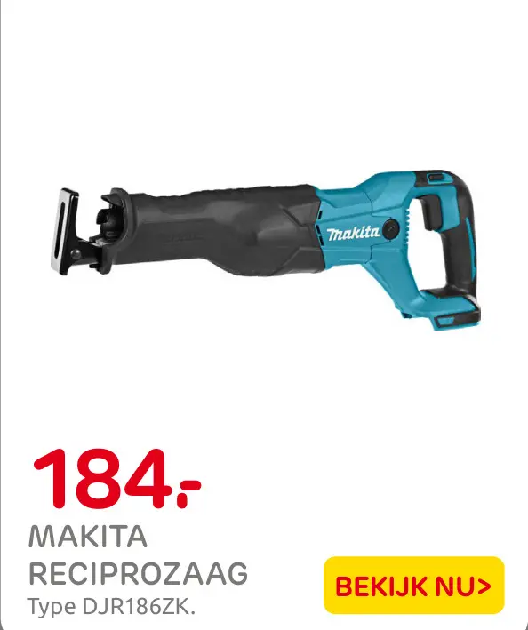 Aanbieding: Reciprozaag