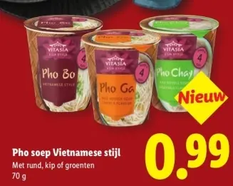 Aanbieding: Pho soep Vietnamese stijl