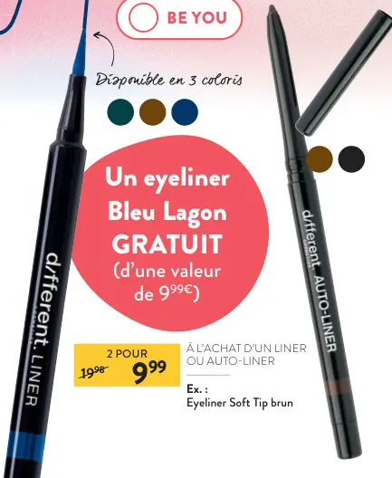 Offre: Eyeliner Bleu Lagon