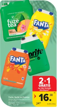Offre: Fanta, Sprite ou Fuzetea