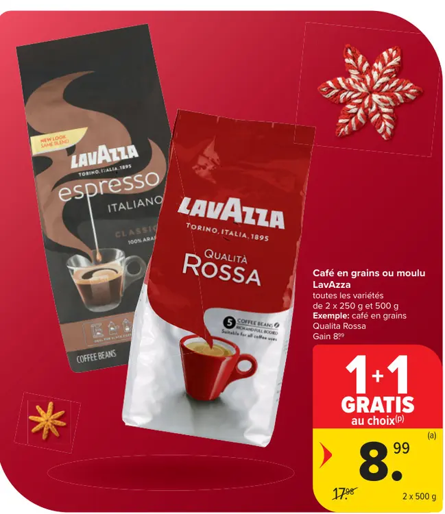 Offre: Café en grains ou moulu