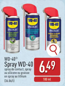Offre: Spray WD-40
