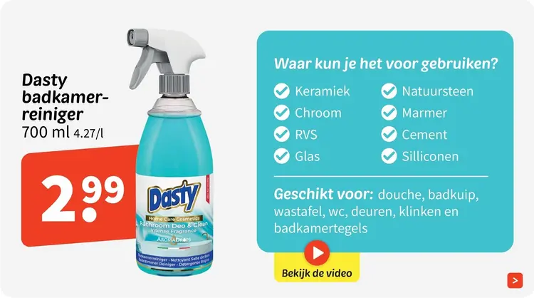 Promotie: Badkamerreiniger