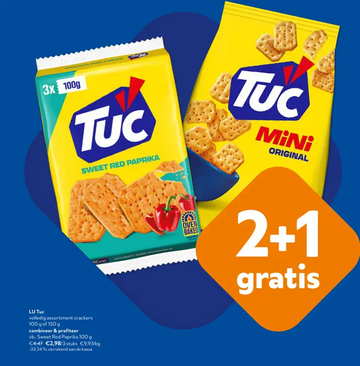 Promotie: Tuc crackers