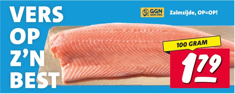 Aanbieding: Zalmzijde