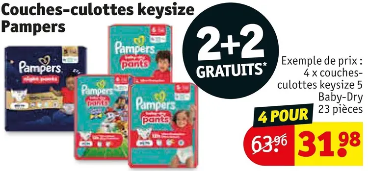 Offre: Couches-culottes Keysize