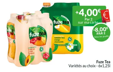 Offre: Fuze Tea