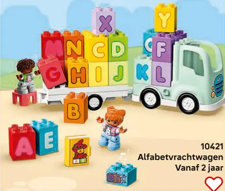 Aanbieding: Alfabetvrachtwagen 10421